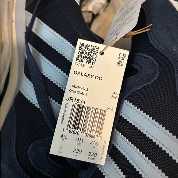 Adidas Galaxy OG Trainers NIB Size 7 - Picture 6 of 7
